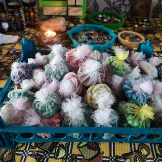 شمع های رو آبی