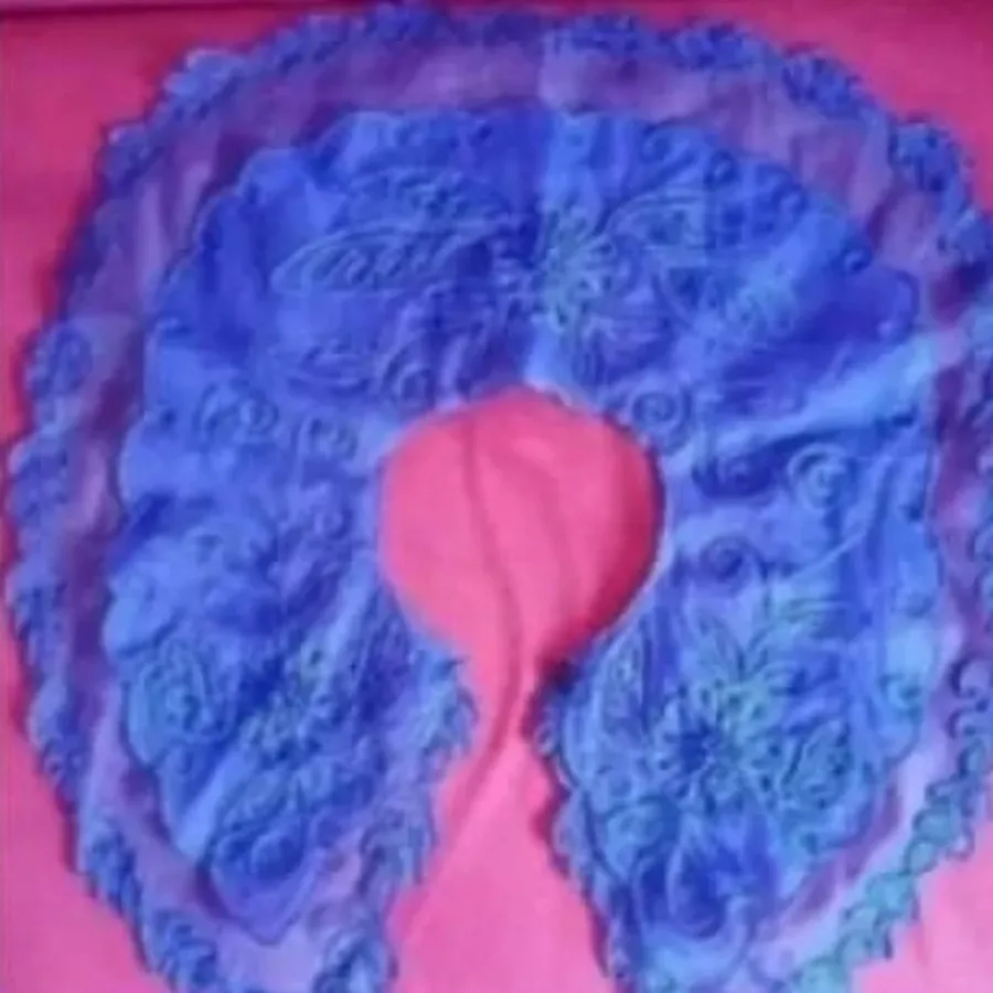 یقه اورگانزا آماده