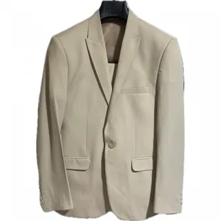 کت و شلوار کرم مردانه