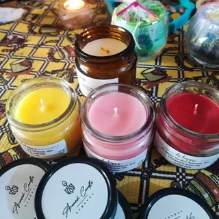 شمع شیشه ای معطر