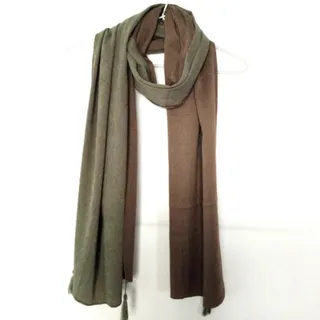 شال پاییزه دو رنگ