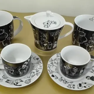 سرویس چای و قهوه چینی