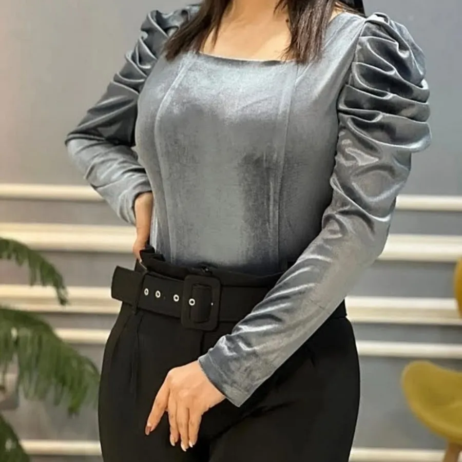 شومیز استین پفی