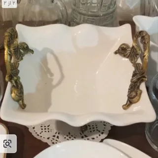 اردور سرامیکی دسته طلایی