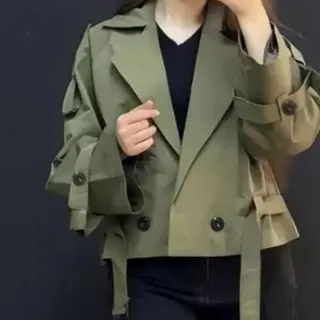 کت بارانی نو زیتونی