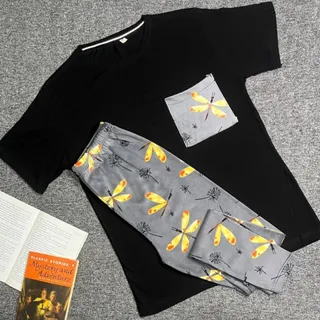 ست تیشرت و شلوار جیبدار