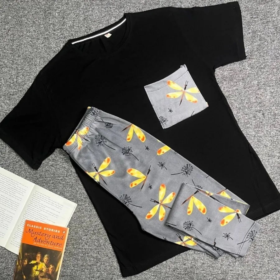 ست تیشرت و شلوار جیبدار