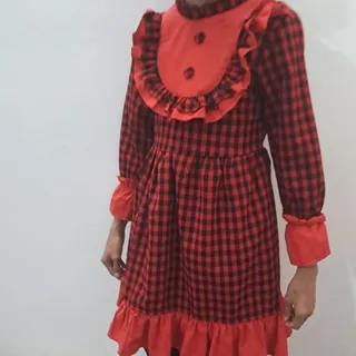 پیراهن چهارخونه پاییزه