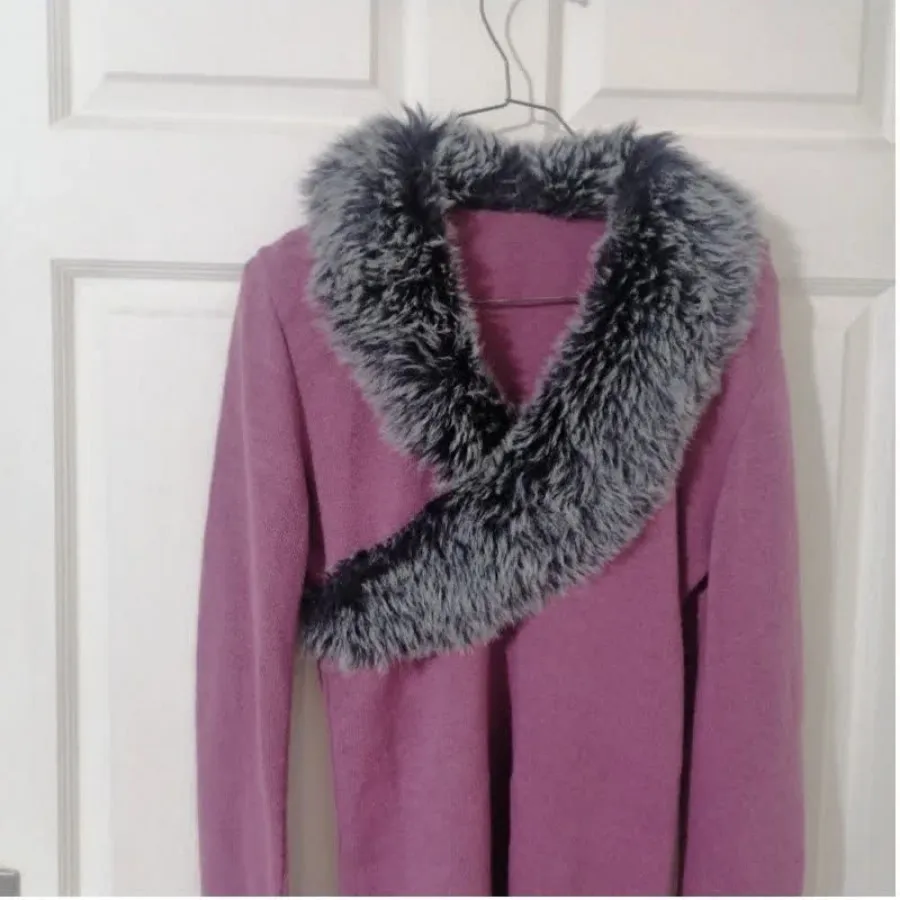 بافت یقه خز