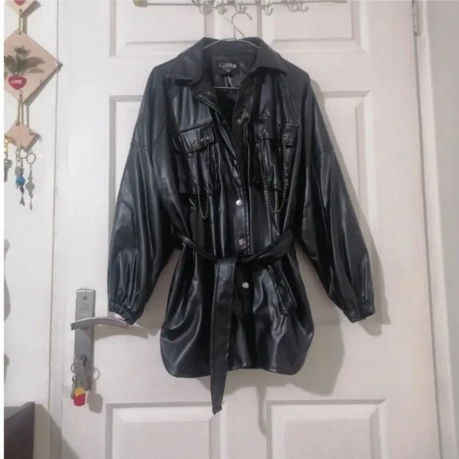 پالتو چرم آستردار گرم