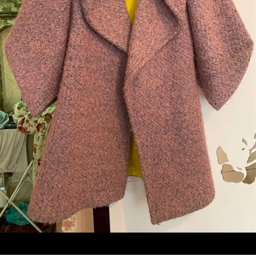 پالتو گرم صورتی