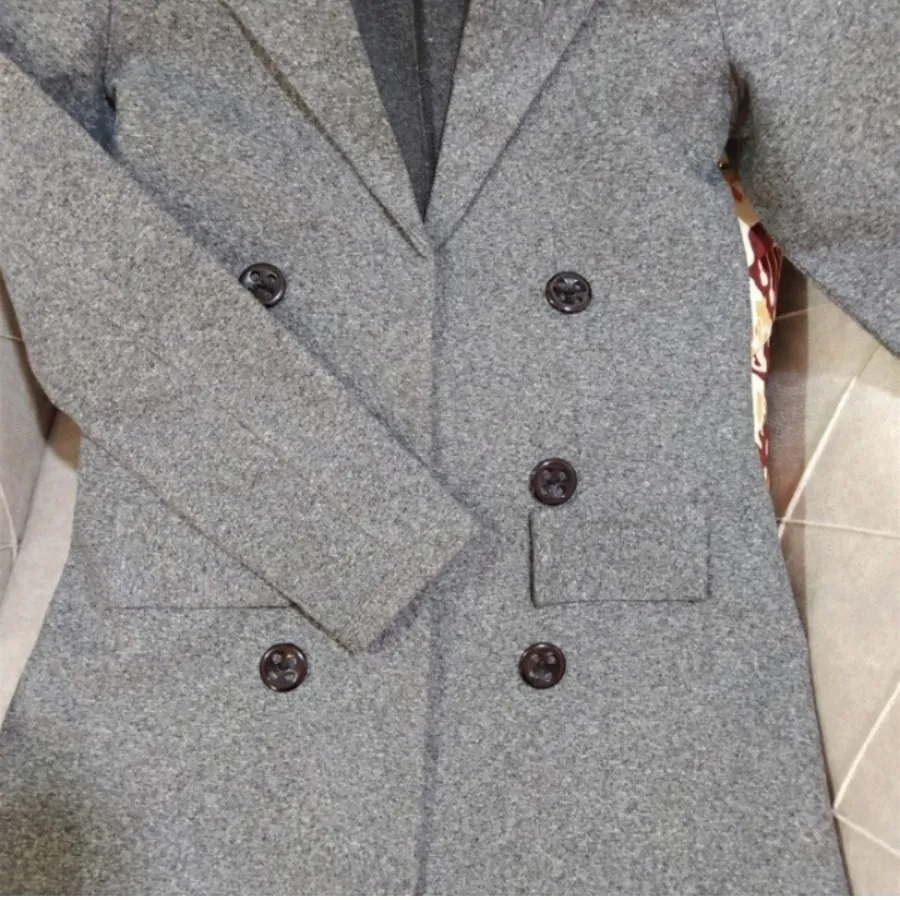 پالتو کتی طوسی برشکا