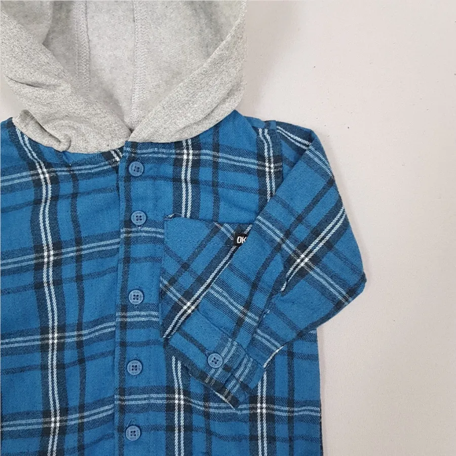 پیراهن کلاه دار کرکی