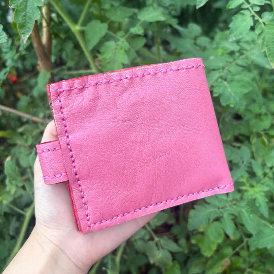 کیف پول چرم دست دوز