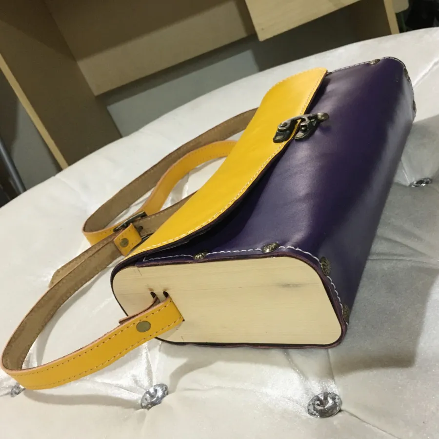 کیف چرم دست دوز