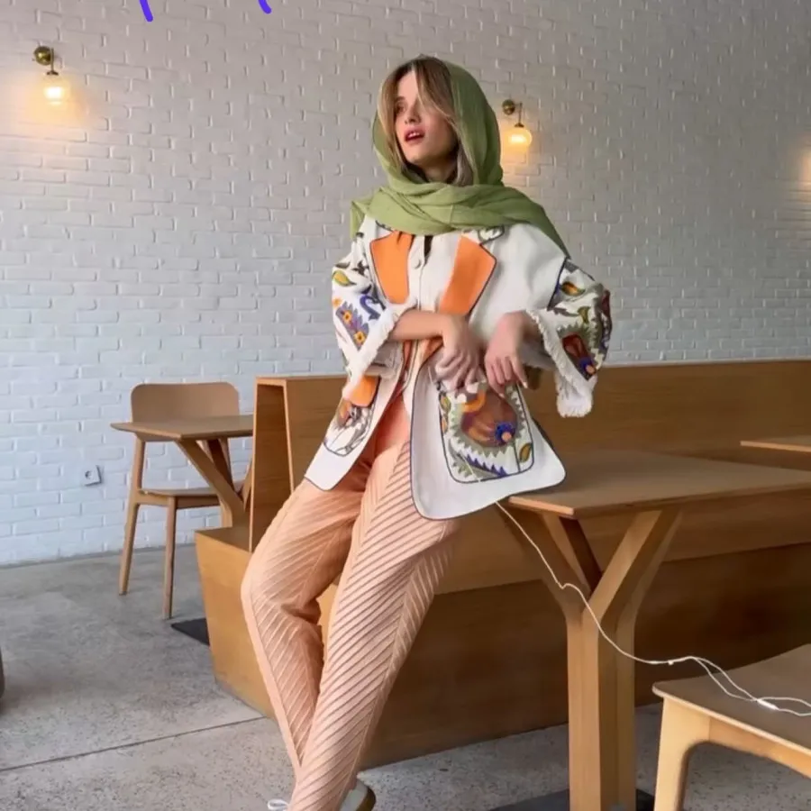 شال برند fly fashion