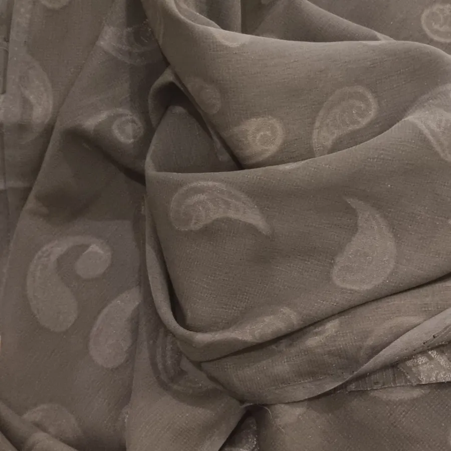 کرپ حریر نقش دار