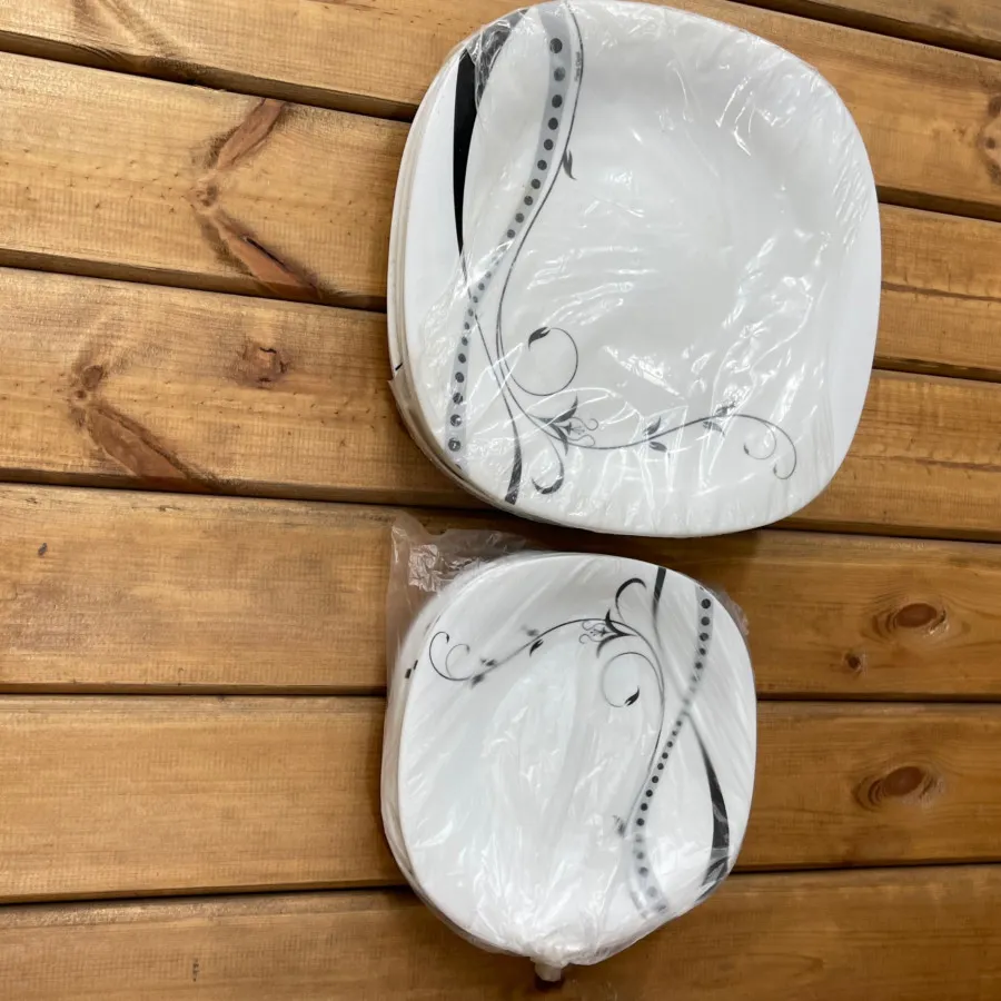 6 عدد بشقاب 6 عدد پیش دست