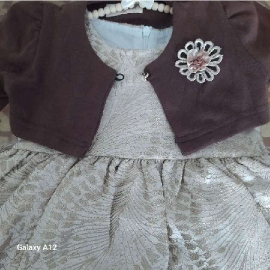 پیراهن دو تیکه ژاکارد