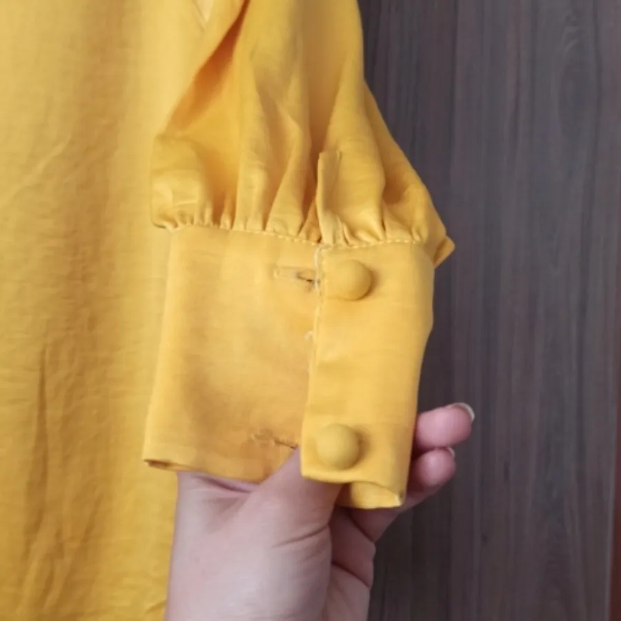 شومیز خردلی