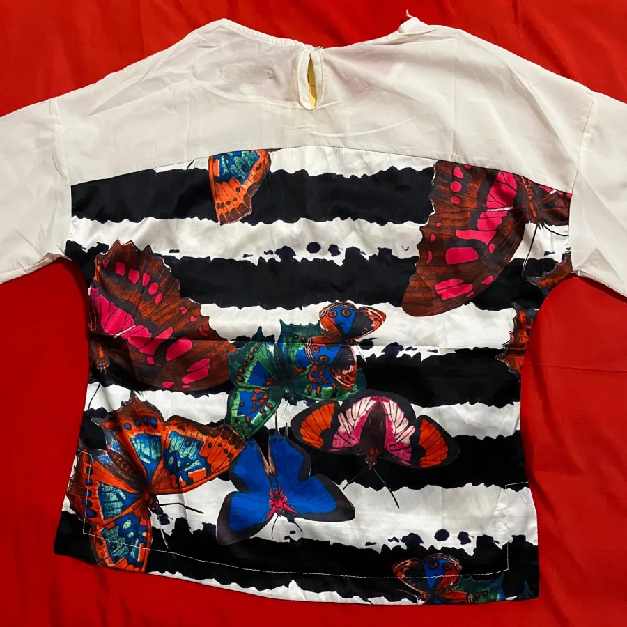 ست شومیز دامن پروانه ای