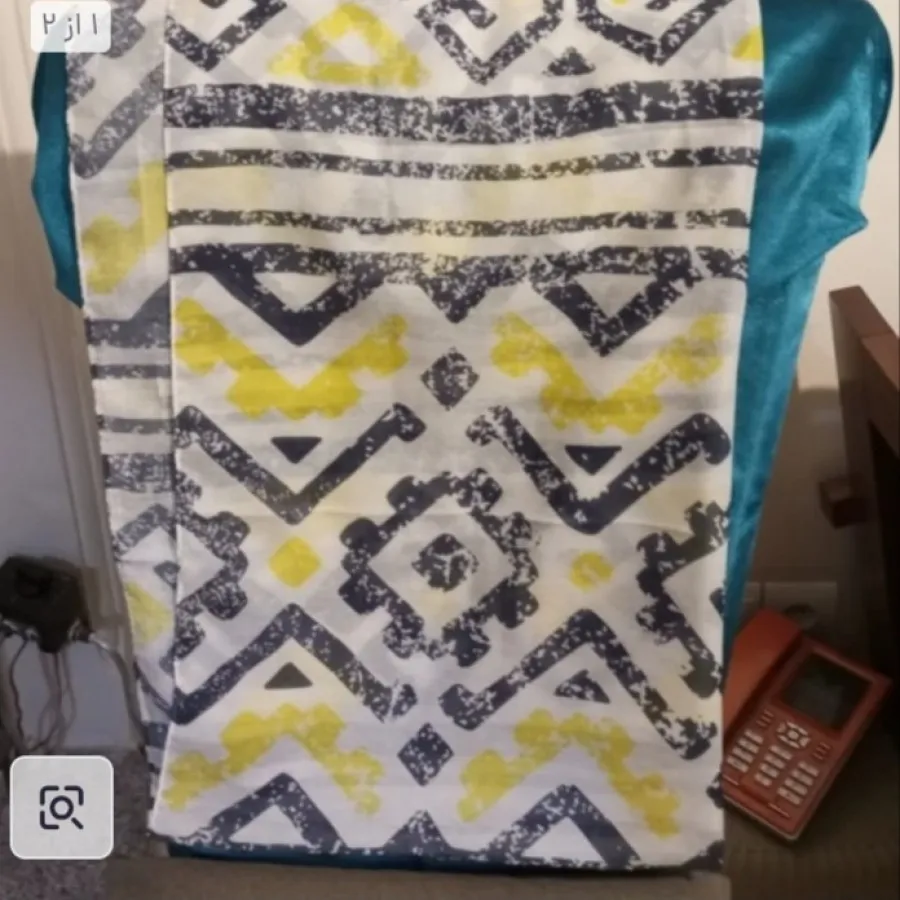 شال نخی سه رنگ