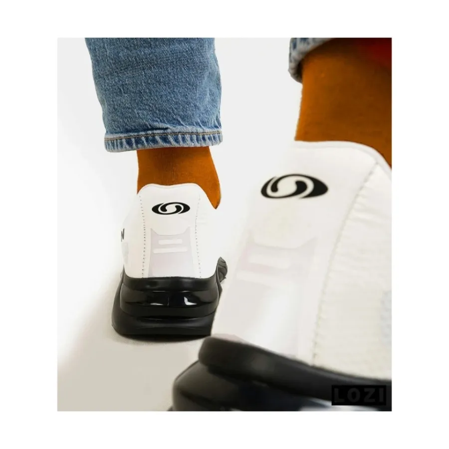 کتانی چرمی سالمون