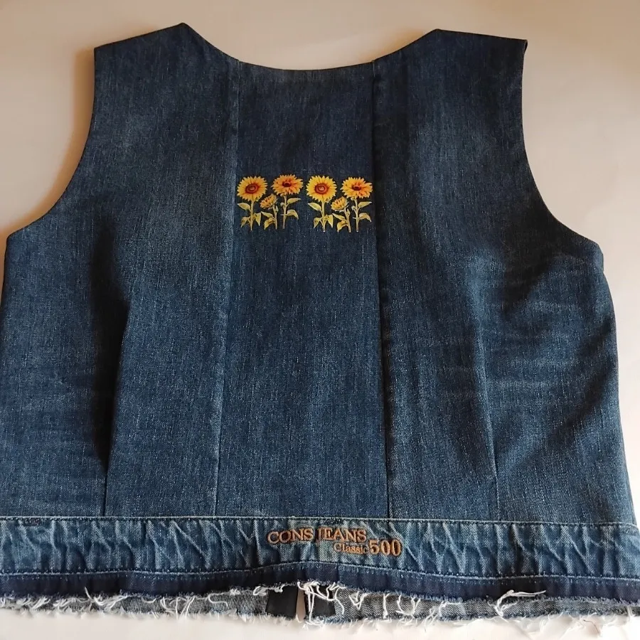 جلیقه جین فانتزی کد 101