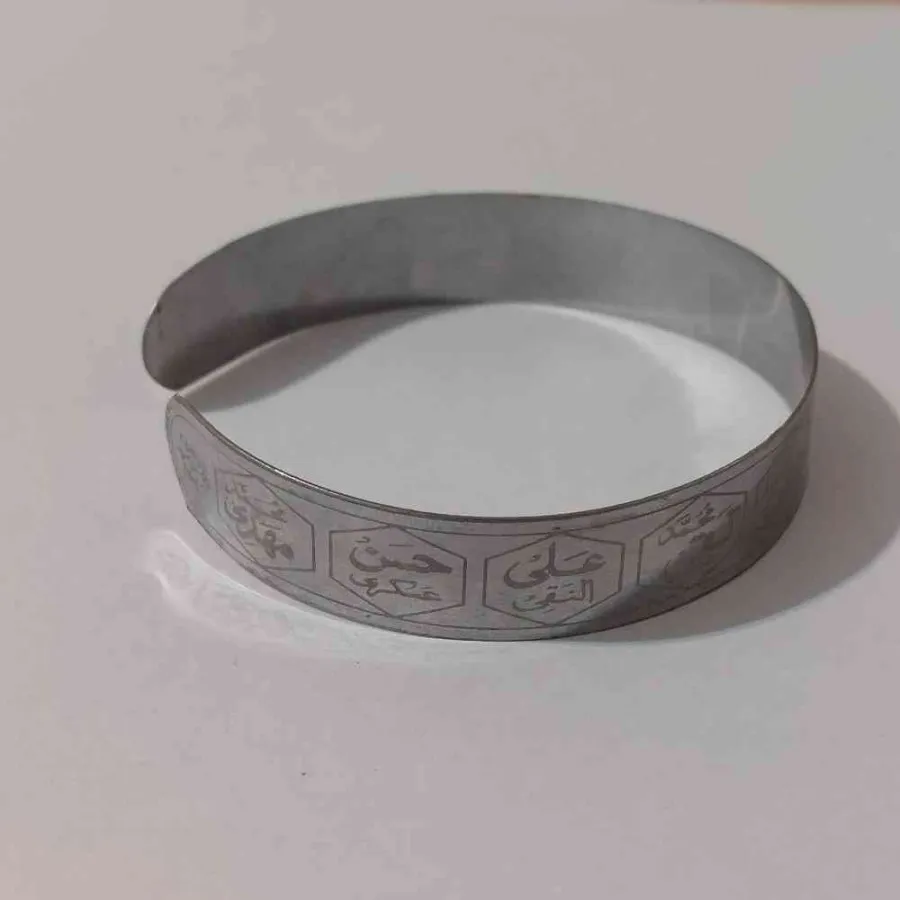 خلخال دستبند فلزی ذکر دار