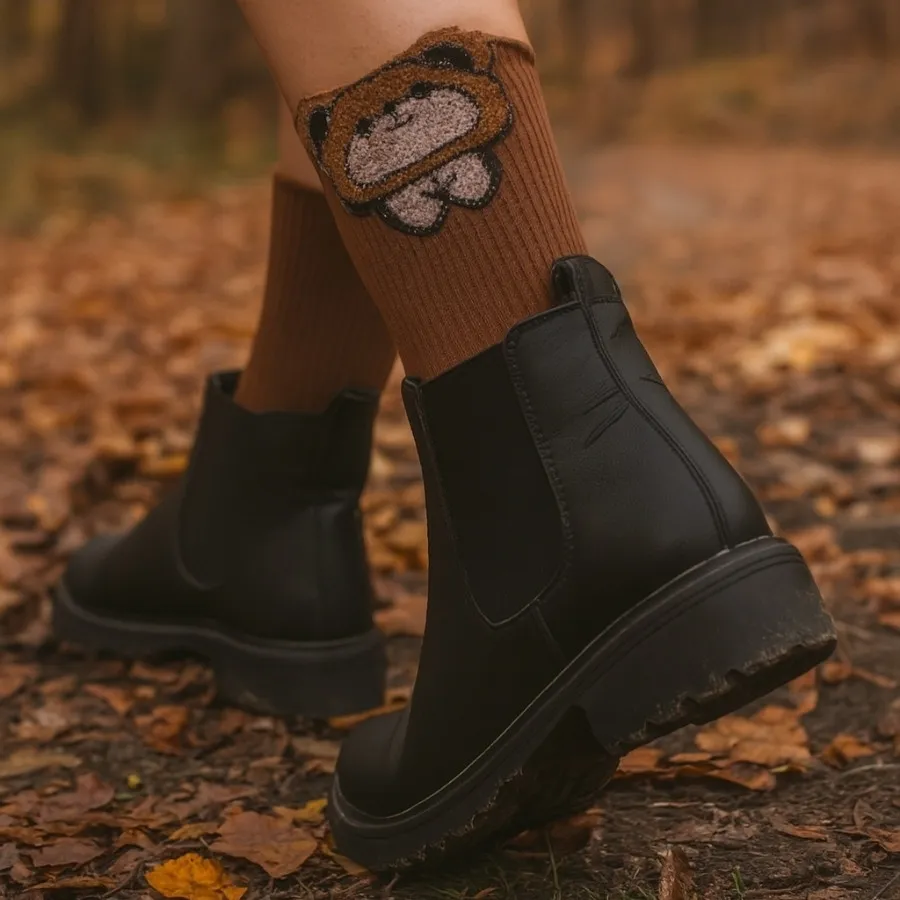 جوراب ساق بلند تدی