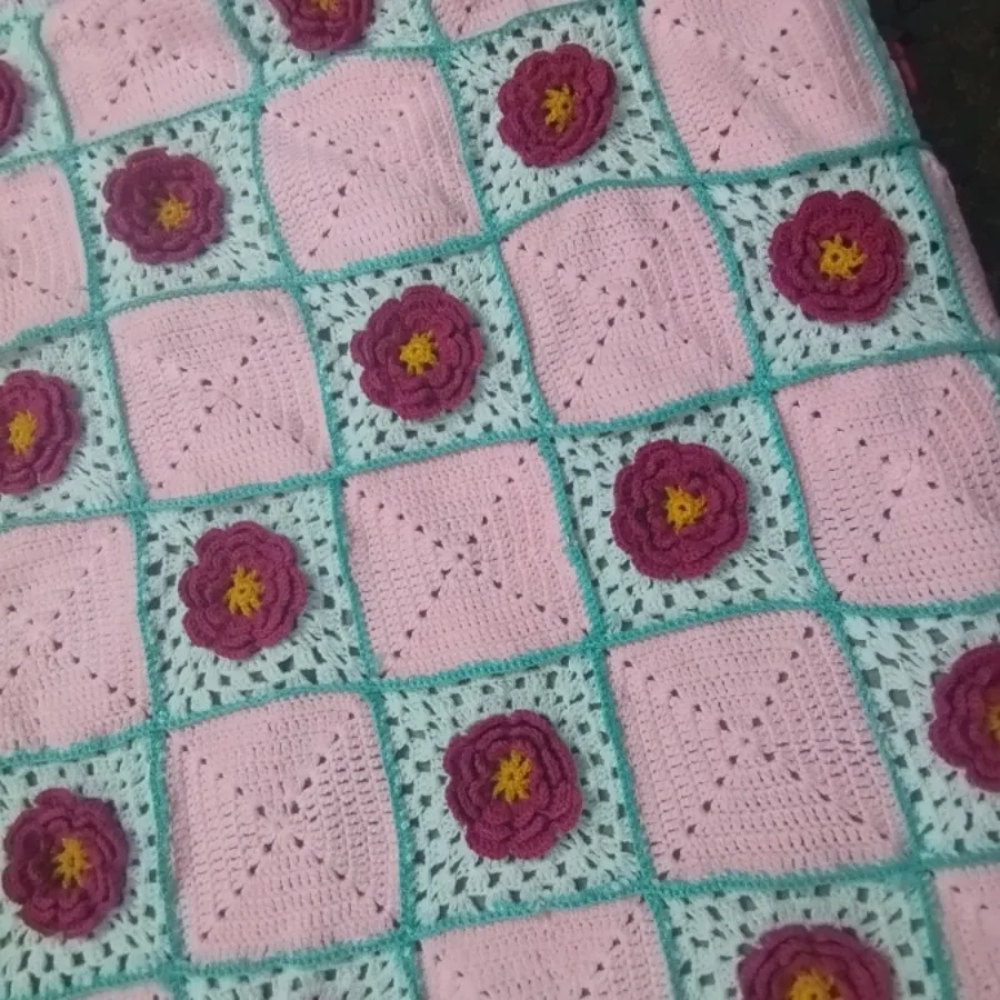 پتو گل برجسته لاکچری