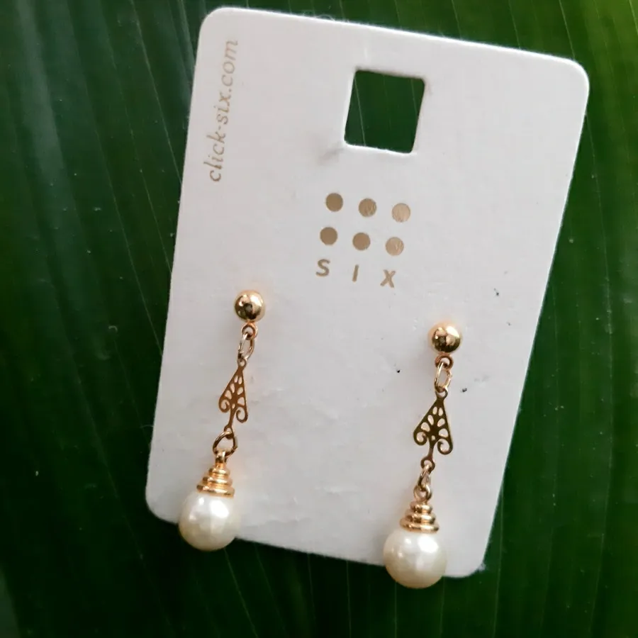 گوشواره آویز مروارید