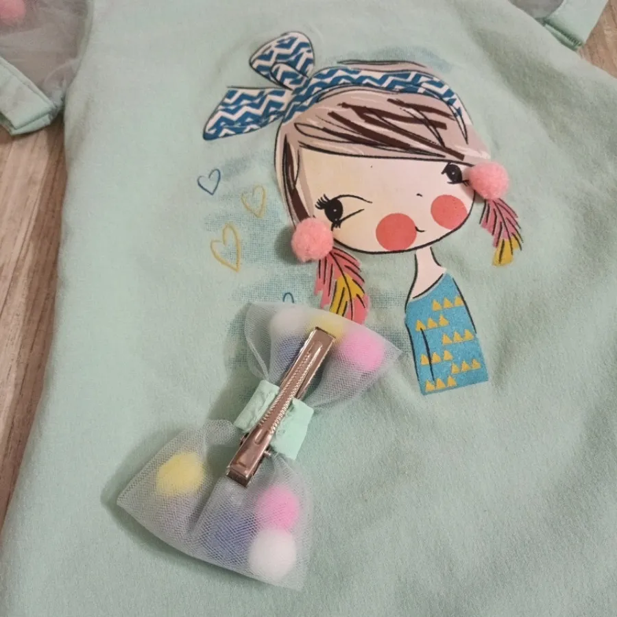 پیراهن پوم دار