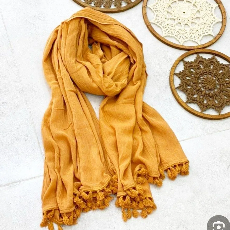 شال هنرمندی لینن