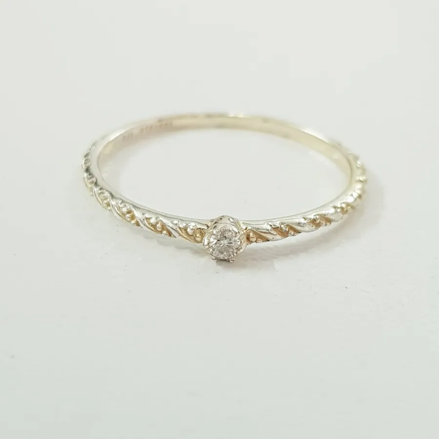 انگشتر حلقه  نقره 925