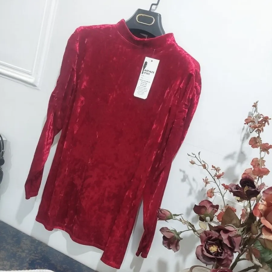 شومیز مخمل وارداتی