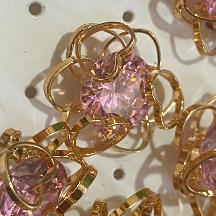 گوشواره سوارسکی وقلب