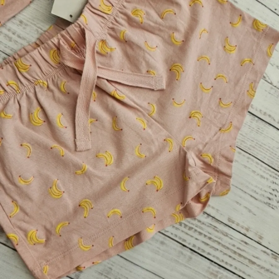 تیشرت و شلوارک دخترانه نخ