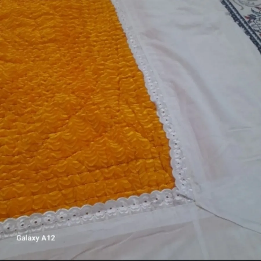 لحاف مخمل طرح دار دو نفره