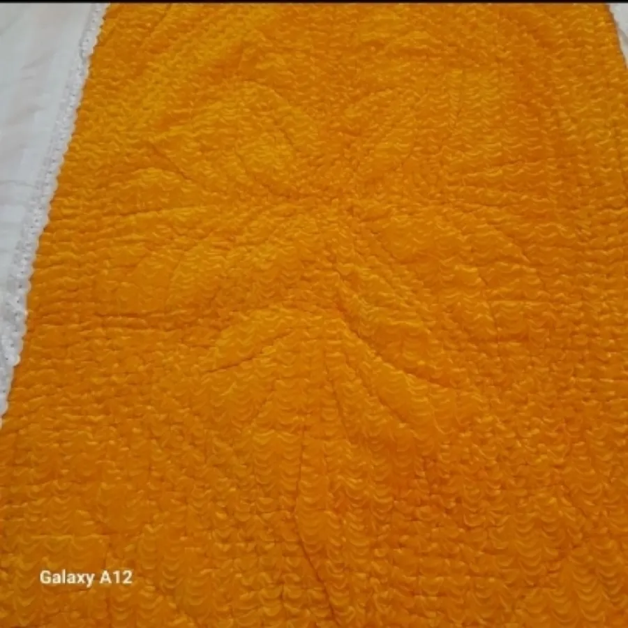 لحاف مخمل طرح دار دو نفره