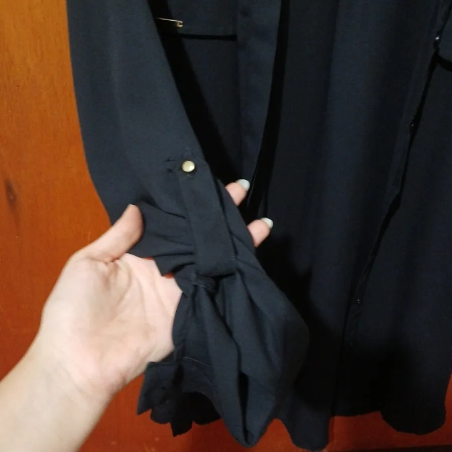 شومیز حریر مشکی