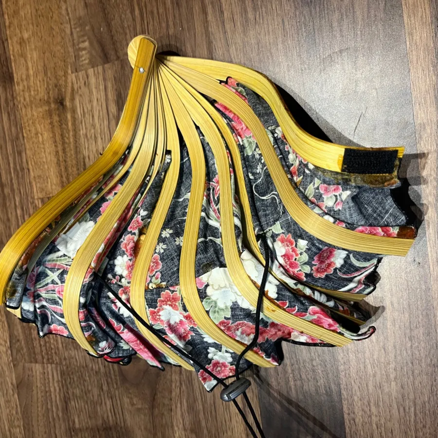 کلاه آفتاب گیر بادبزنی