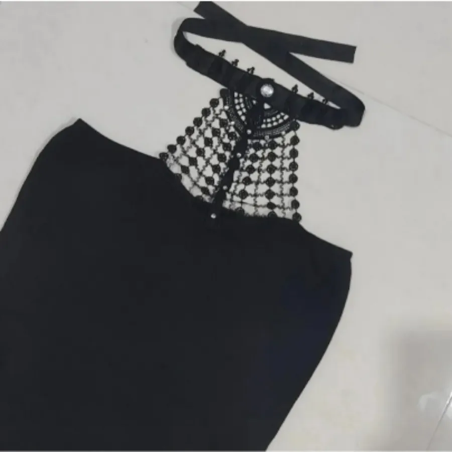 تاپ مجلسی مشکی