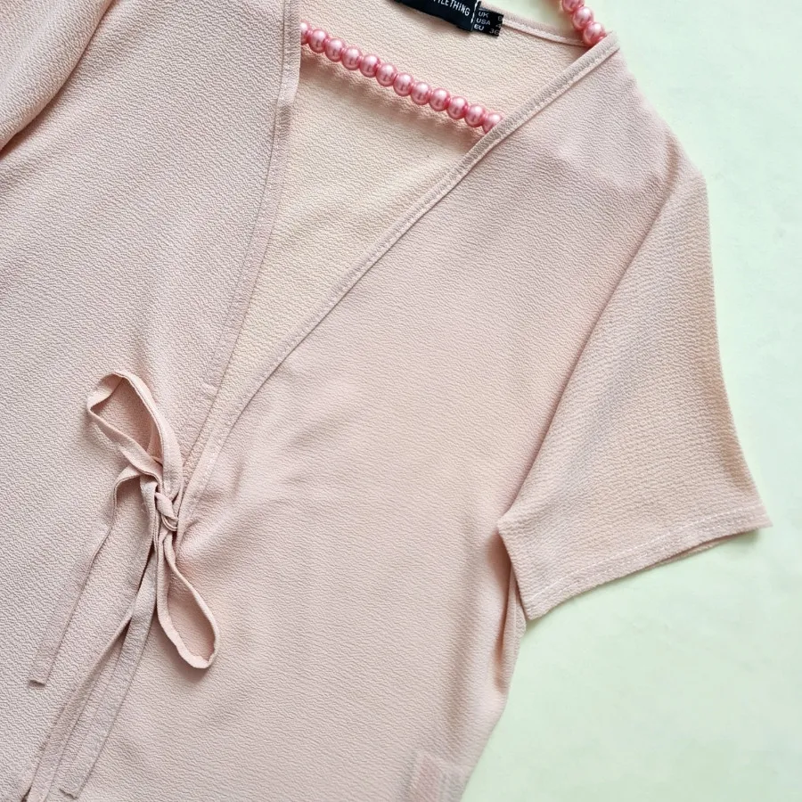 شومیز دخترانه صورتی