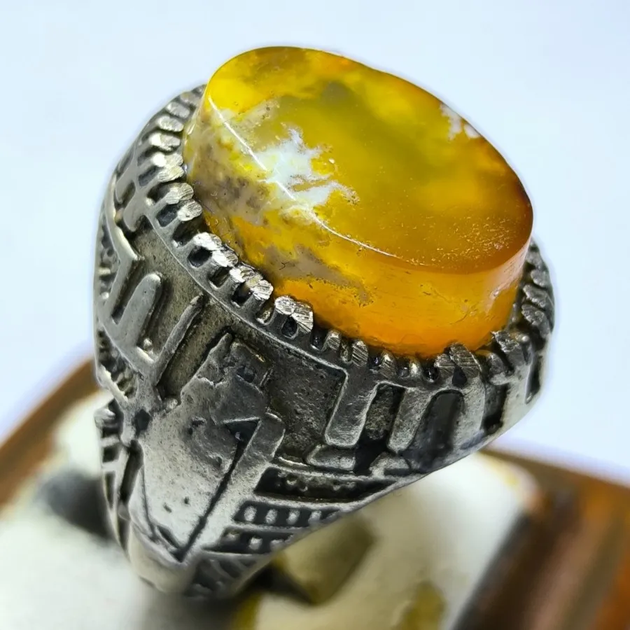 انگشتر نقره عیار پایین