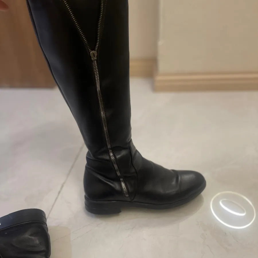 بوت بلند ترک چرم