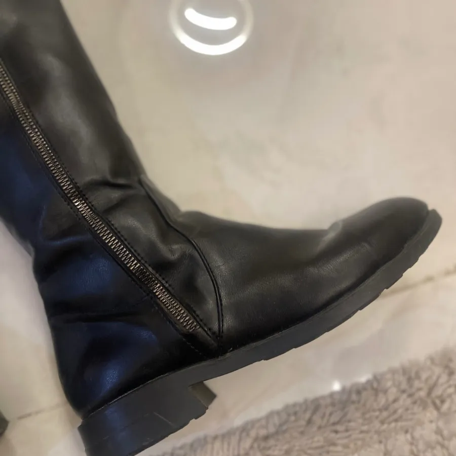 بوت بلند ترک چرم