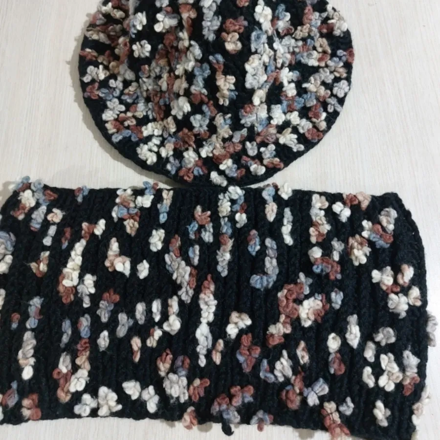 کلاه و گردنی فلاور