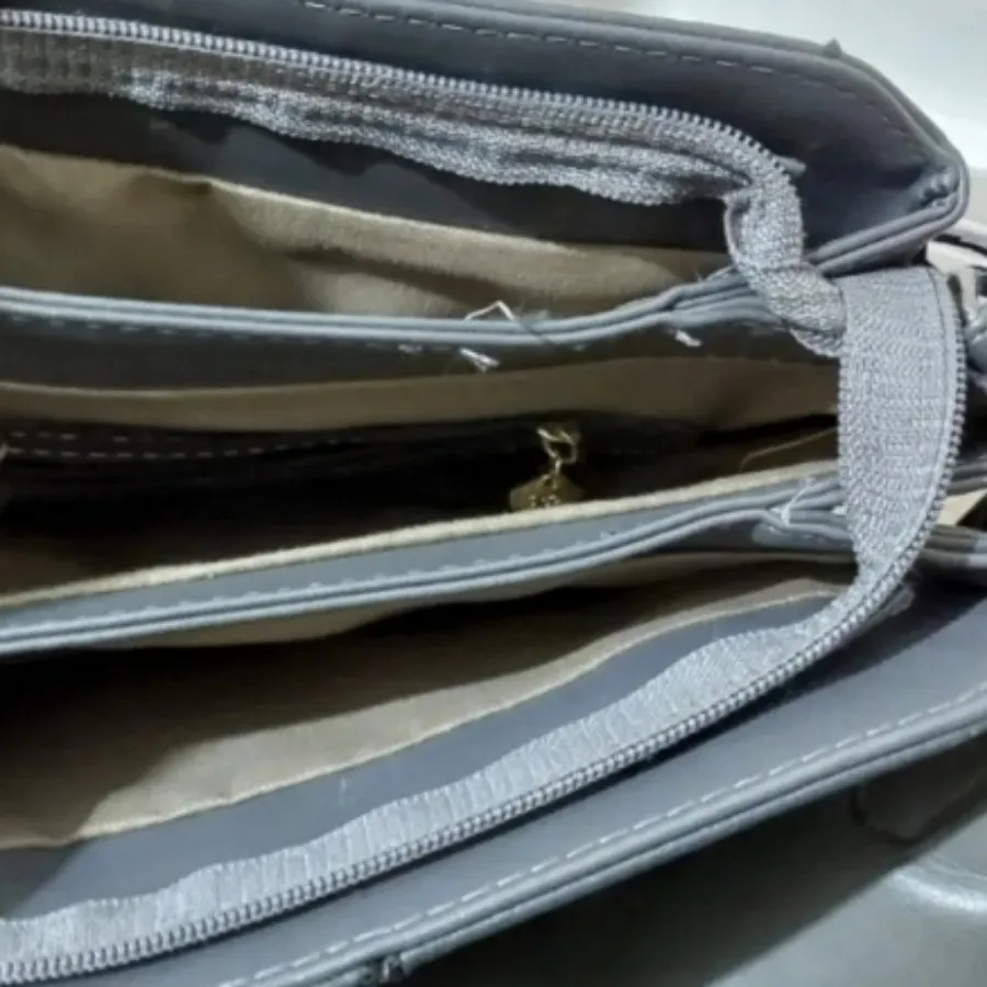 ست نیم بوت و کیف چرم