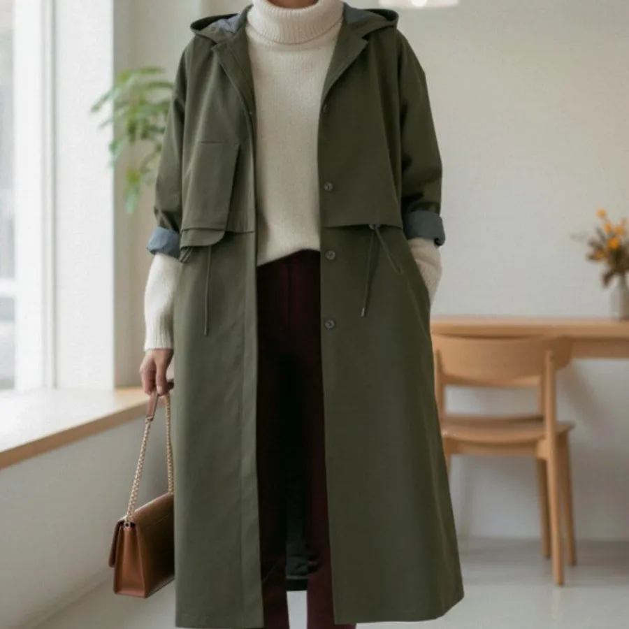 ترنج کت بلند کتان زارا